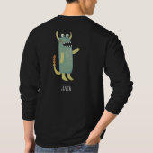 Fun Monsters Personalisiert T-Shirt (Rückseite)