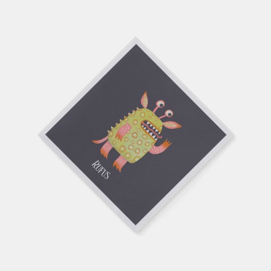 Fun Monsters Serviette (Ecke)