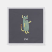 Fun Monsters Serviette (Vorderseite)