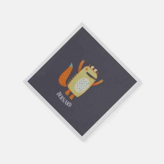 Fun Monsters Serviette (Ecke)