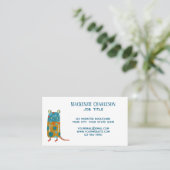 Fun Monsters Visitenkarte (Stehend Vorderseite)