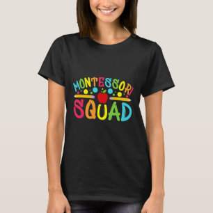 Fun Montessori Squad Montessori Lehrerin zurück zu T-Shirt