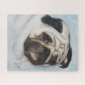 Fun Mops Puppy Puzzle (Horizontal)