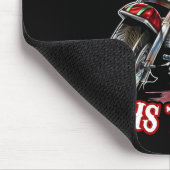 Fun Motorrad Biker Opa Weihnachten Mousepad (Ecke)
