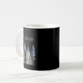 Fun Mountain Adventure Ski Squad Winter Sport Ski Kaffeetasse (Vorderseite Links)