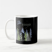 Fun Mountain Adventure Ski Squad Winter Sport Ski Kaffeetasse (Links)