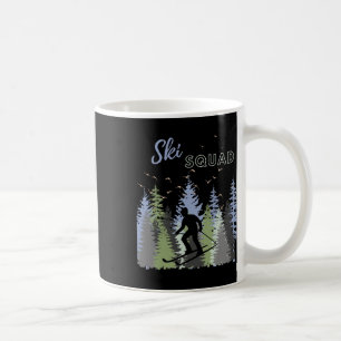 Fun Mountain Adventure Ski Squad Winter Sport Ski Kaffeetasse