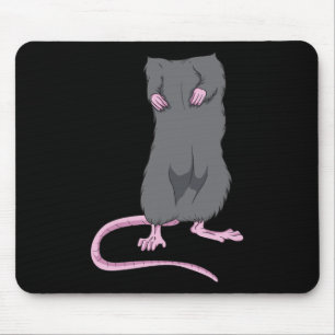 Fun Mouse Kopfloses Halloween Rat Körper Easy Kost Mousepad