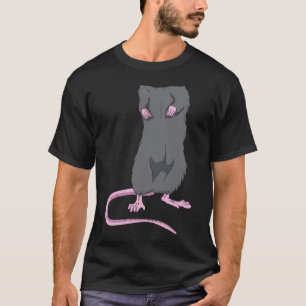Fun Mouse Kopfloses Halloween Rat Körper Easy Kost T-Shirt