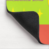 Fun Mousepad-Logo gemischt Farben Mousepad (Ecke)