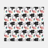 Fun Movie-Rollen Popcorn-Muster-Decke Fleecedecke (Vorderseite (Horizontal))