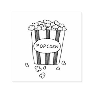 Fun Movie Theater Popcorn Crafty Projects Permastempel