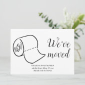 Fun Moving Zuhause Ankündigung (Stehend Vorderseite)