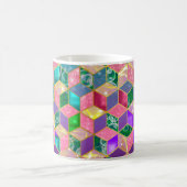 Fun Multi-Mixed Diamond-Shaped Hexagon 2 Kaffeetasse (Mittel)