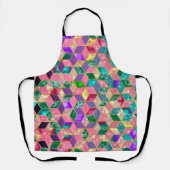 Fun Multi-Mixed Diamond-Shaped Hexagon 2 Schürze (Vorderseite)