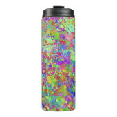 Fun Multicolor Paint Spritzers Thermosbecher (Vorderseite)