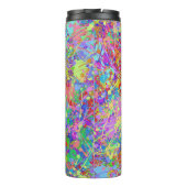 Fun Multicolor Paint Spritzers Thermosbecher (Rückseite)