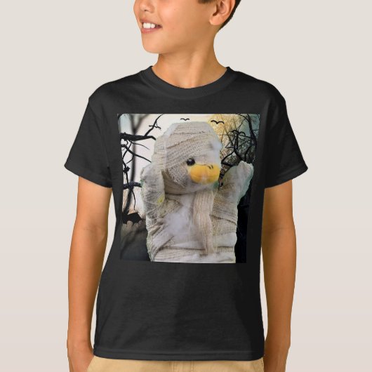 Fun Mummy Design für Halloween-T - Shirt (Vorderseite)