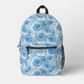 Fun Muschel Muster Bedruckter Rucksack (Vorderseite)