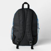 Fun Muschel Muster Bedruckter Rucksack (Rückseite)