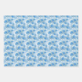 Fun Muschel Muster Geschenkpapier Set (Vorderseite 3)