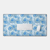 Fun Muschel Muster Schreibtischunterlage (Tastatur & Maus)