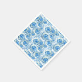 Fun Muschel Muster Serviette (Ecke)