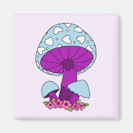 Fun Mushroom Kühlschrankmagnet