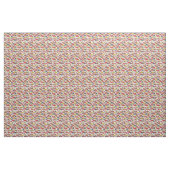 Fun Mushroom Pattern Stoff (Yard (91,4 cm))