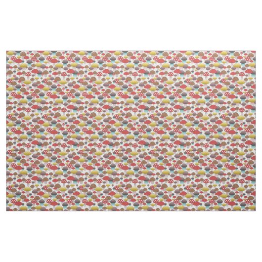Fun Mushroom Pattern Stoff (Fat Quarter (45,7 x 55,9 cm))