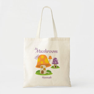 Fun Mushroom Tote Bag Tragetasche