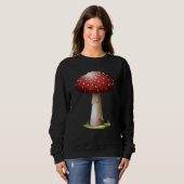 Fun Mushrooms Foraging Mycology Fungi Cool Mushroo Sweatshirt (Vorne ganz)