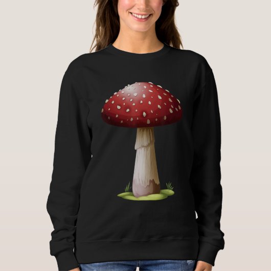 Fun Mushrooms Foraging Mycology Fungi Cool Mushroo Sweatshirt (Vorderseite)