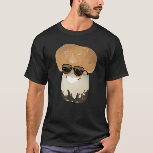 Fun Mushrooms Foraging Mycology Fungi Happy Mushro T-Shirt (Vorderseite)