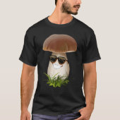 Fun Mushrooms Foraging Mycology Fungi Happy Mushro T-Shirt (Vorderseite)