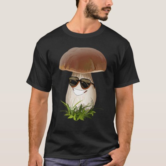 Fun Mushrooms Foraging Mycology Fungi Happy Mushro T-Shirt (Vorderseite)