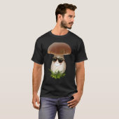 Fun Mushrooms Foraging Mycology Fungi Happy Mushro T-Shirt (Vorne ganz)