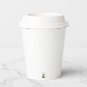 Fun Mushrooms Retro Family Wiedersehen Pappbecher (Rückseite)