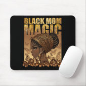 Fun Mütter Day Mama Mama Afroamerikaner Mousepad (Mit Mouse)