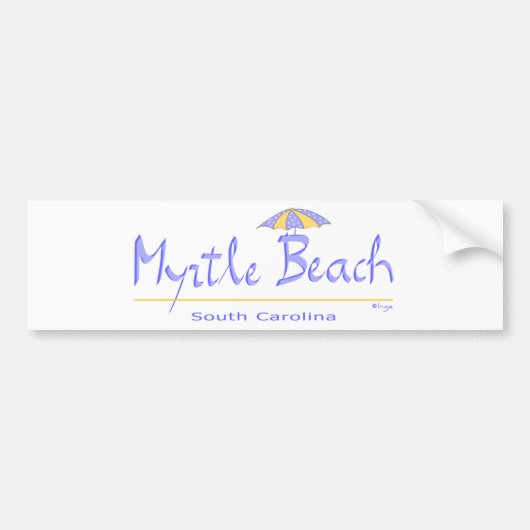 Fun Myrtle Beach, SC Autoaufkleber (Vorne)