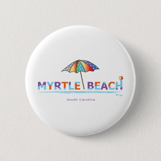 Fun Myrtle Beach, SC Button (Vorderseite)