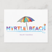 Fun Myrtle Beach, SC Postkarte (Vorderseite)