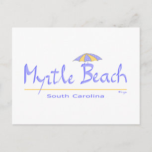 Fun Myrtle Beach, SC Postkarte