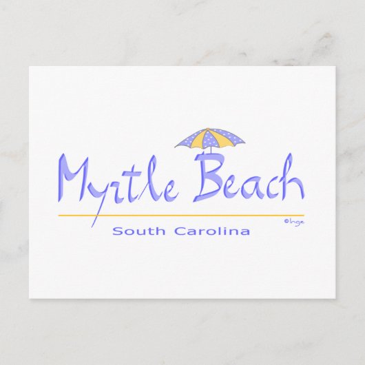 Fun Myrtle Beach, SC Postkarte (Vorderseite)