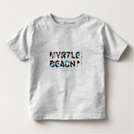 Fun Myrtle Beach, SC Summer Graphic Niedlich Kleinkind T-shirt