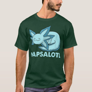 Fun napsalotl aolotl schlafen niedlich kawaii aalo T-Shirt