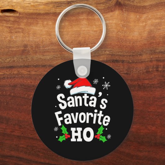 Fun Naughty Dirty Adult Pajama Weihnachts-T-Shirt Schlüsselanhänger (Vorderseite)