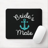 Fun Nautical Bachelorette Groom Bridesmaid Geschen Mousepad (Mit Mouse)