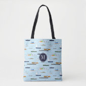 Fun nautical boating pattern A Day on River Tasche (Vorderseite)