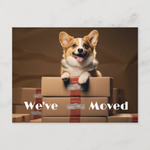 Fun Neue Adresse Erinnerung, neue Zuhause Postkart Ankündigungspostkarte